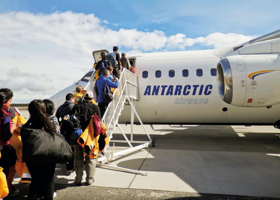 Antarctica Express: Volando el Drake