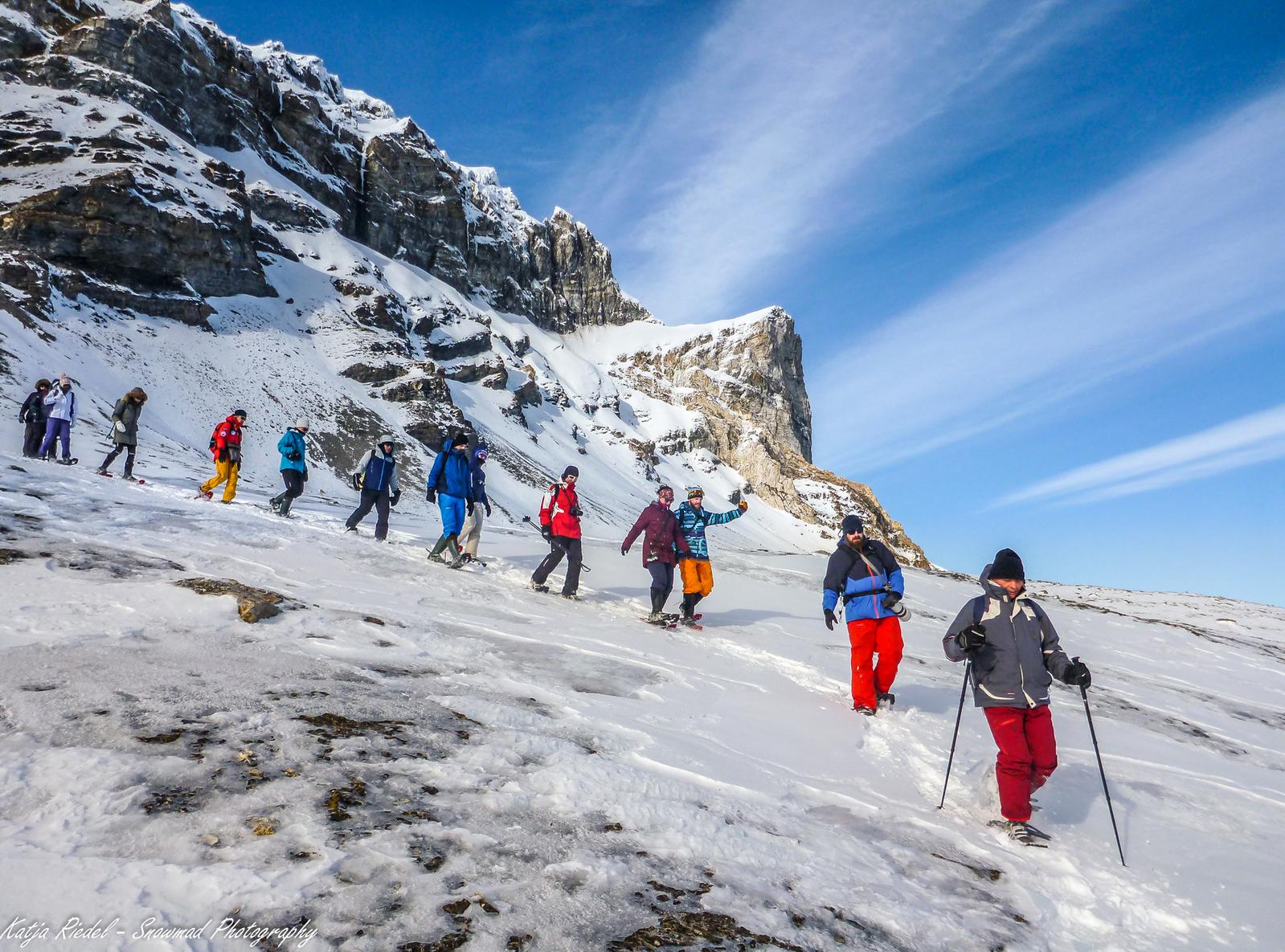 North Spitsbergen: Campamento base, kayak gratuito, senderismo, taller de fotografa, limpieza de costass