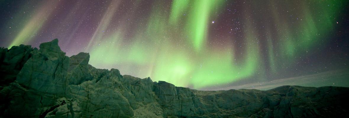 Auroras in Greenland