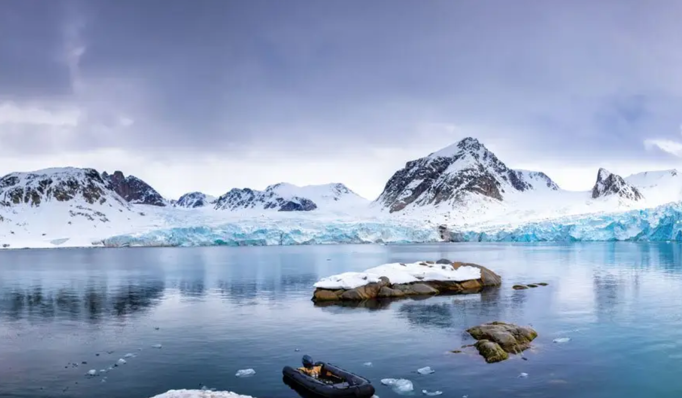 Frozen Svalbard
