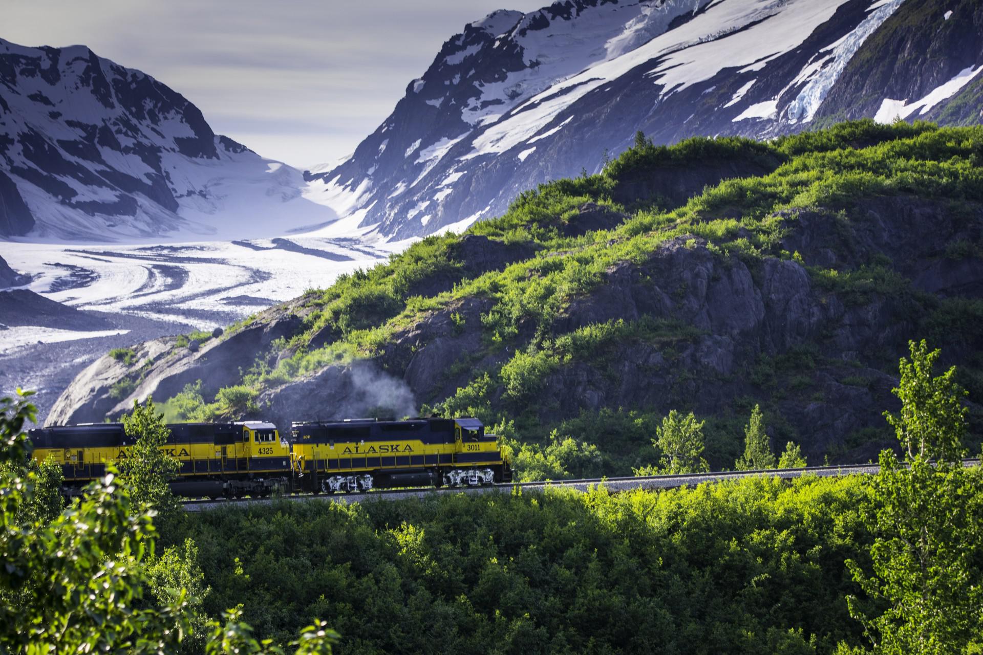 Parques Nacionales de Alaska en Tren