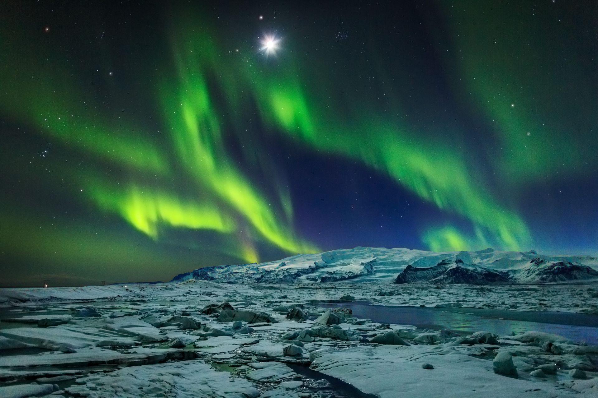 Auroras in Iceland