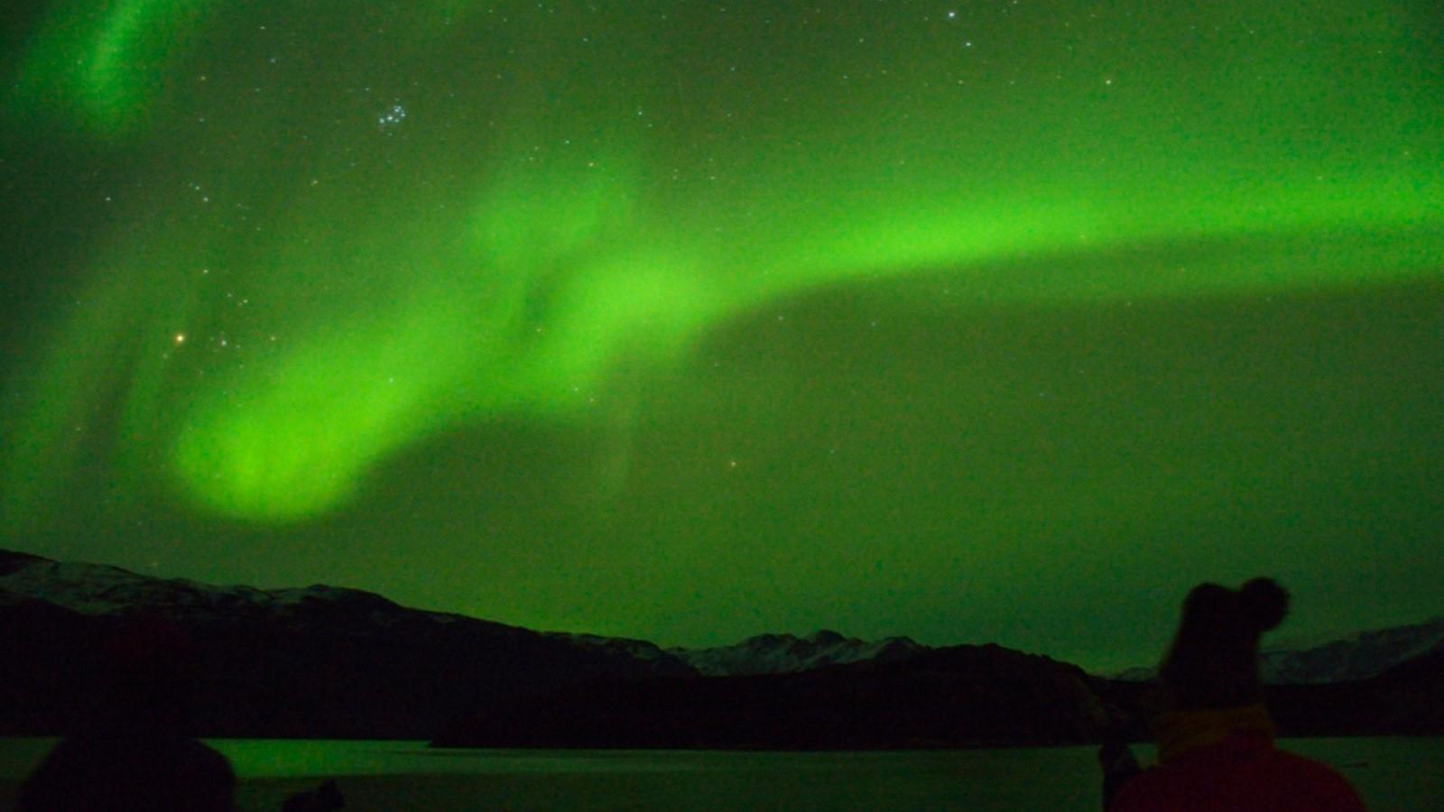 Northeast Greenland – Ile de France, Aurora Borealis