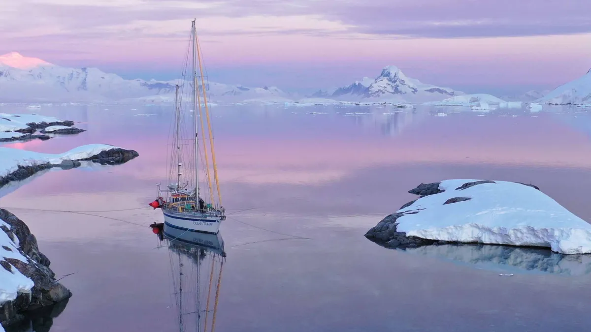 Antartica in a Sail Boat