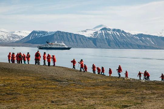 Svalbard occidental & Lmite del hielo polar