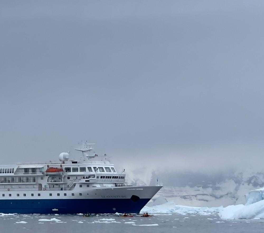 Small Expedition Ship Versus Large Cruise Ship