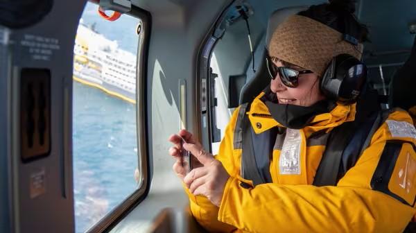 Antarctica by Helicopter: Crossing the Circle and the Peninsula