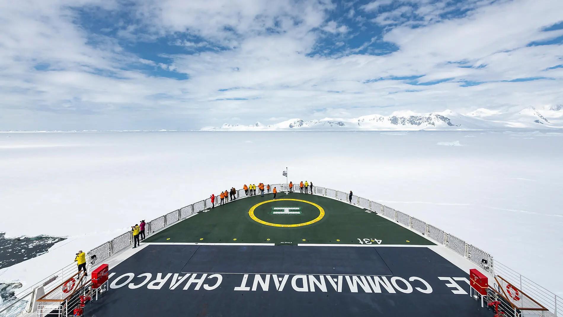 Zarpando Hacia el Hielo del M�tico Mar de Weddell