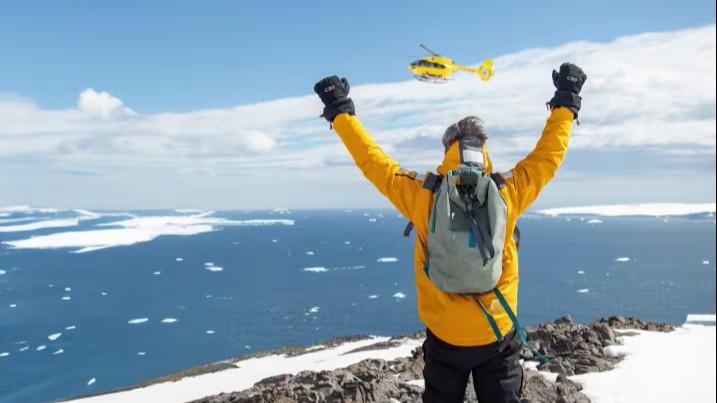 Antarctica By Helicopter: Icebergs, Mountains and Remote Lands (27.28)